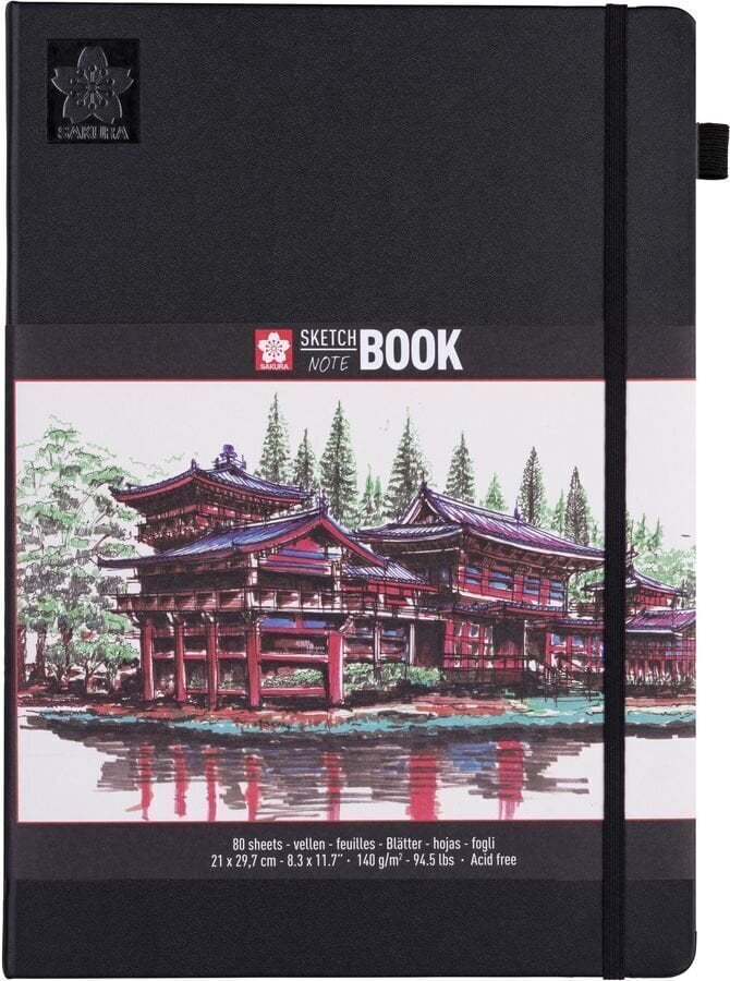 Sketchbook Sakura Sketch/Note Book 21 x 30 cm 140 g Sketchbook