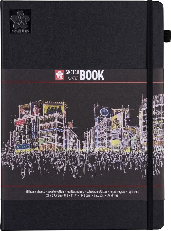 Skissbok Sakura Sketch/Note Book 21 x 30 cm 140 g