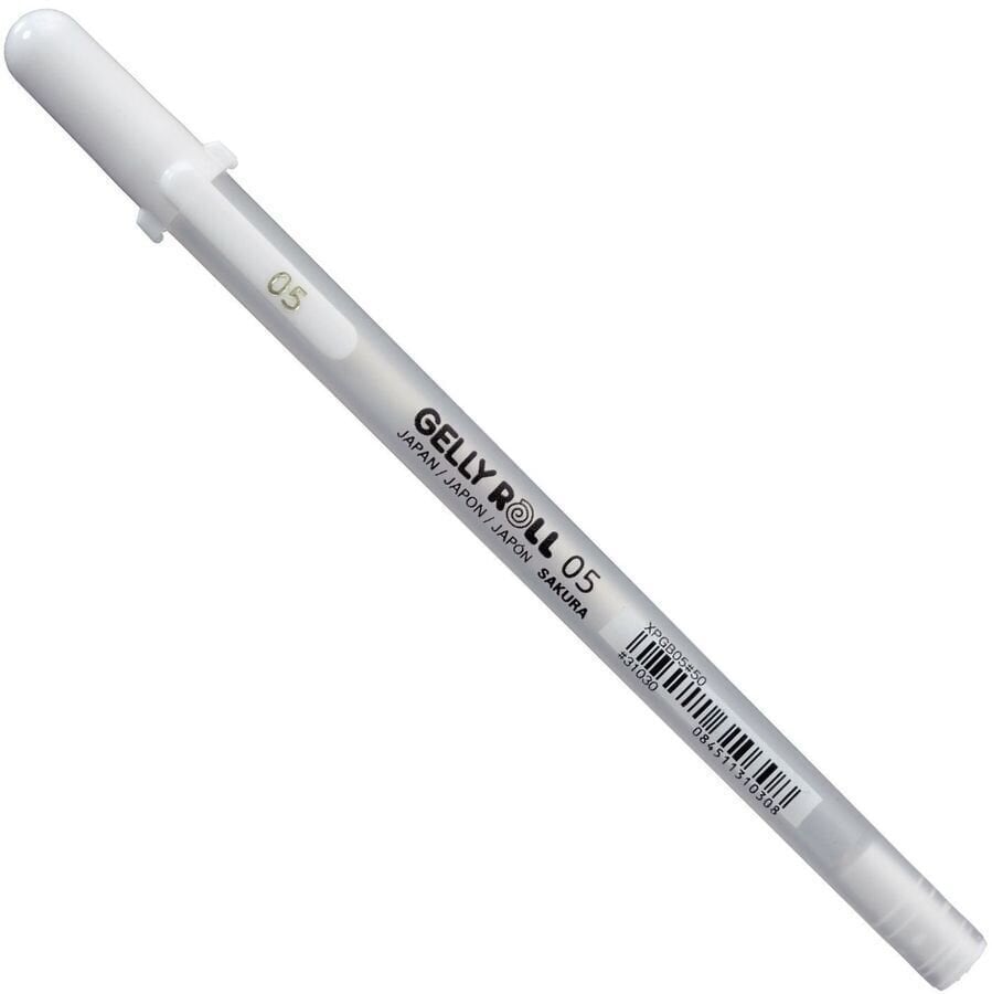 Markeerstift Sakura Gelly Pens White Fine