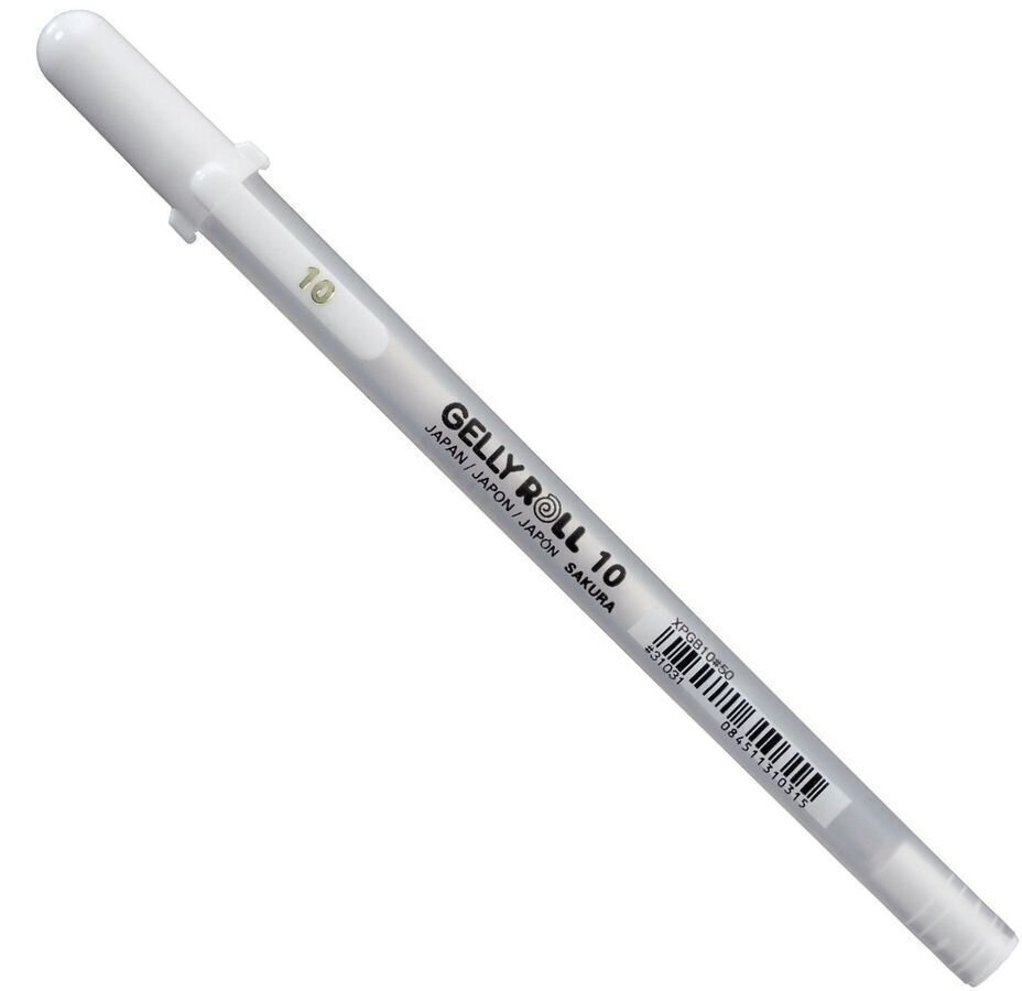 Marker Sakura Gelly Roll Gelly Pens White Bold 1 pc
