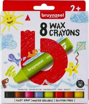 Svinčniki za otroke
 Bruynzeel Wax Crayons Otroški komplet barvic 8 Kosov - 1