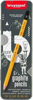 Ołówek grafitowy Bruynzeel Zestaw ołówków grafitowych 6 szt - 1