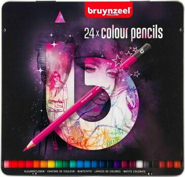 Pencils for Kids Bruynzeel Set of Pencils for Kids Multicolour 24 pcs - 1