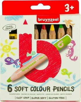 Ołówki dla dzieci Bruynzeel Zestaw ołówków dla dzieci 6 szt - 1