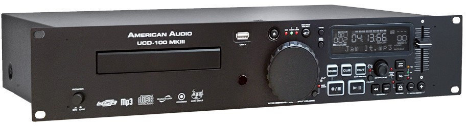 Rackový DJ přehrávač American Audio UCD100 MKIII