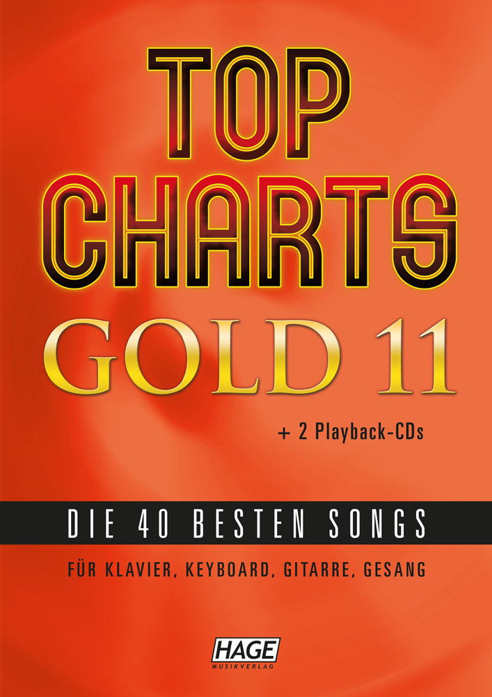 Educazione musicale HAGE Musikverlag Top Charts Gold 11