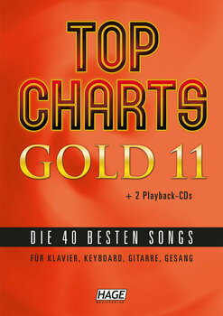 Educação musical HAGE Musikverlag Top Charts Gold 11 - 1