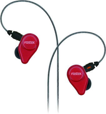 Sluchátka za uši Fostex M070 Červená