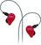 Uho petlje slušalice Fostex M070 Crvena