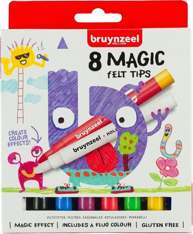 Pennarell Bruynzeel Markers Magic 8 pezzi