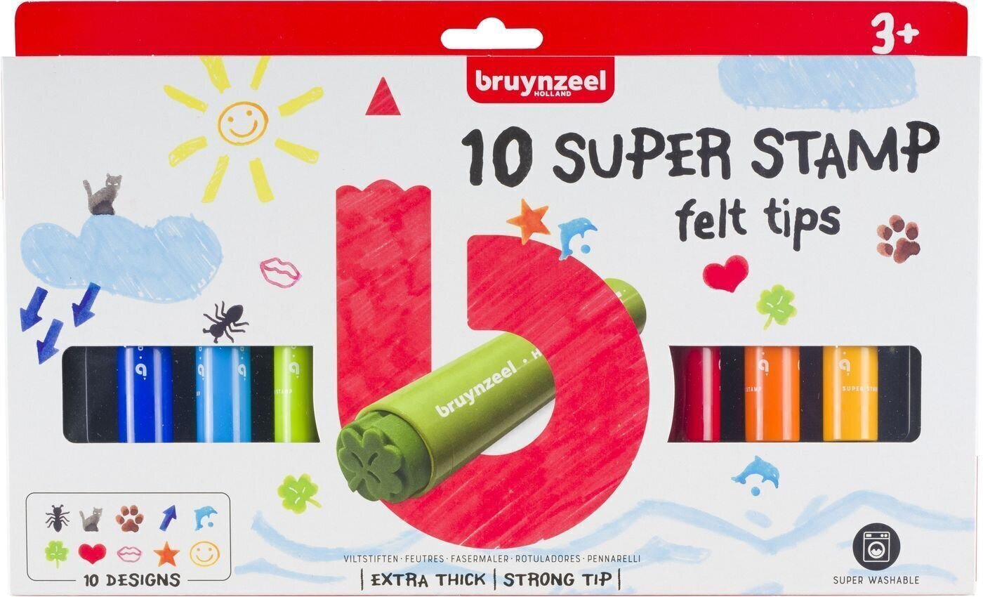 Pisak   Bruynzeel Markery Super Stamp 10 szt