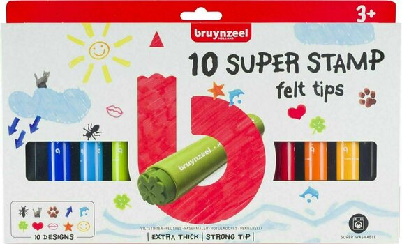 Pisak   Bruynzeel Markery Super Stamp 10 szt - 1