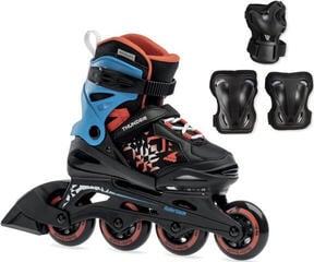Rollerblade Thunder Black/Red 210 SET Roller Skates Black-Red 33