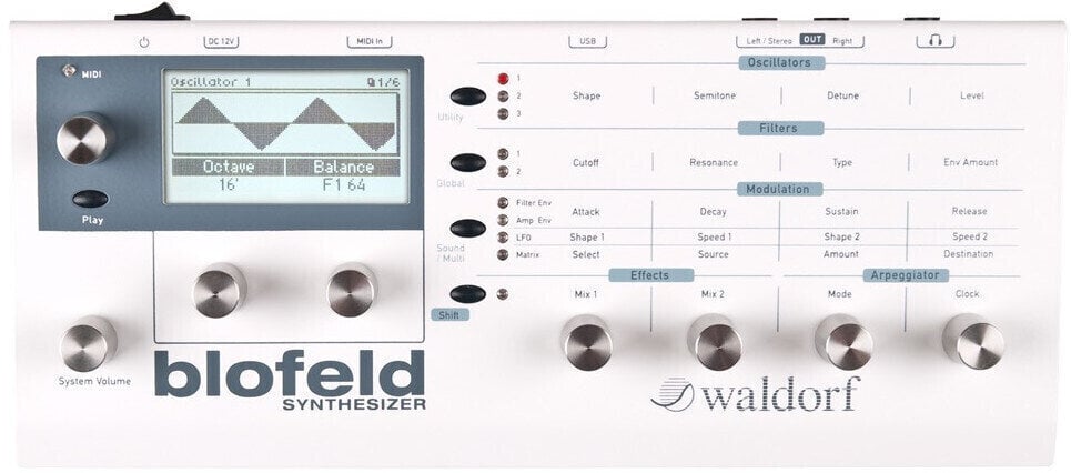 Synthesizer Waldorf Blofeld White