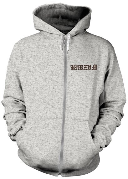Hættetrøje Burzum Hættetrøje Filosofem 2 Grey XL