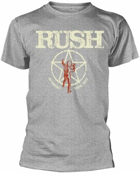 T-shirt Rush American Tour 1977 Grey 3XL T-shirt - 1