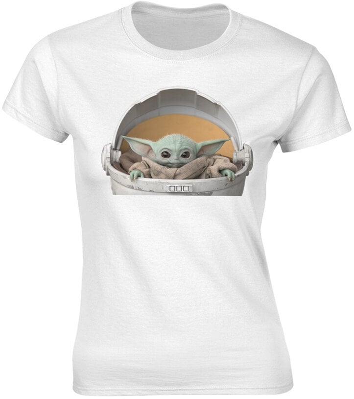 Tričko Star Wars The Mandalorian White 8 Tričko