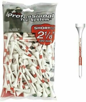 Golf-Tees Pride Tee Professional Tee System (PTS) 2 1/8 Inch Red 120 pcs - 1