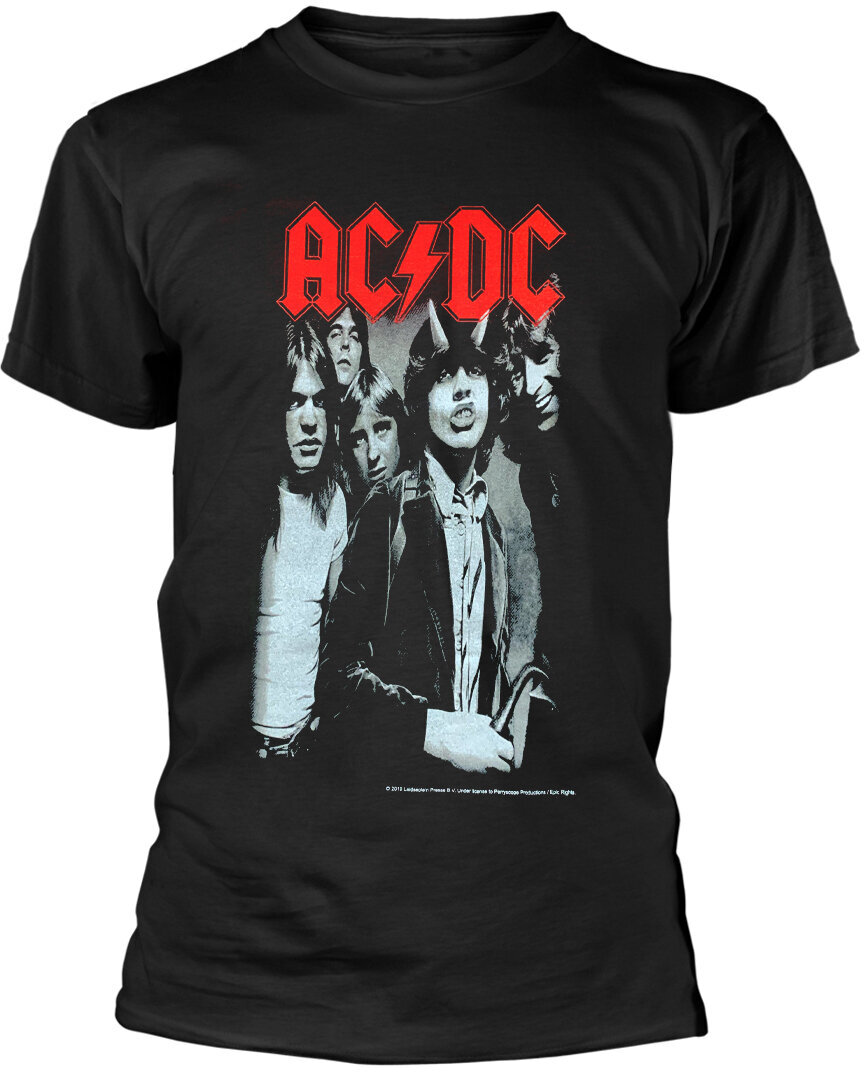 Shirt AC/DC Shirt Highway To Hell Black S