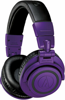 Безжични On-ear слушалки Audio-Technica ATH-M50xBT Purple - 1