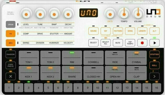 Caixa de ritmos/groovebox IK Multimedia UNO Drum - 1
