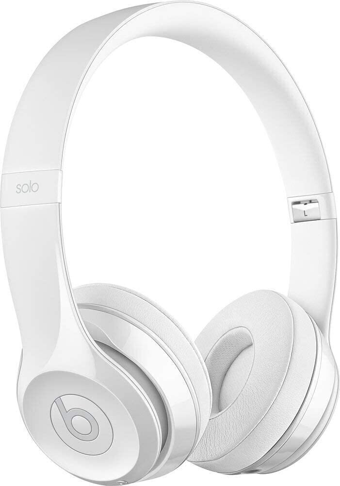 Bezdrátová sluchátka na uši Beats Solo3 Gloss White