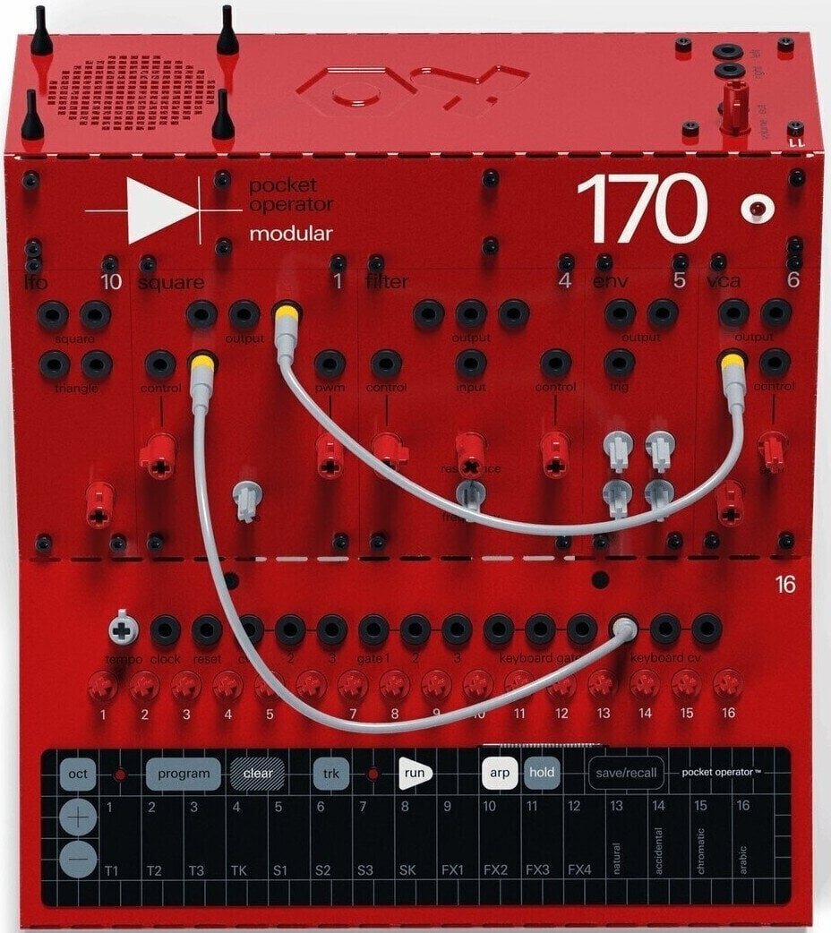 Синтезатор Teenage Engineering PO Modular 170 Червен