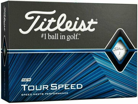 Golfball Titleist Tour Speed Golf Balls White - 1