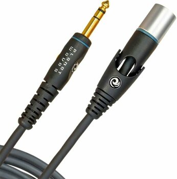 Microphone Cable D'Addario Planet Waves PW GMMS 05 Black 1,5 m - 1