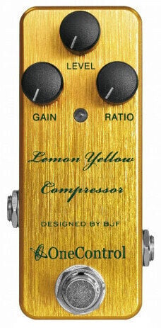 Guitar effekt One Control Lemon Yellow Compressor