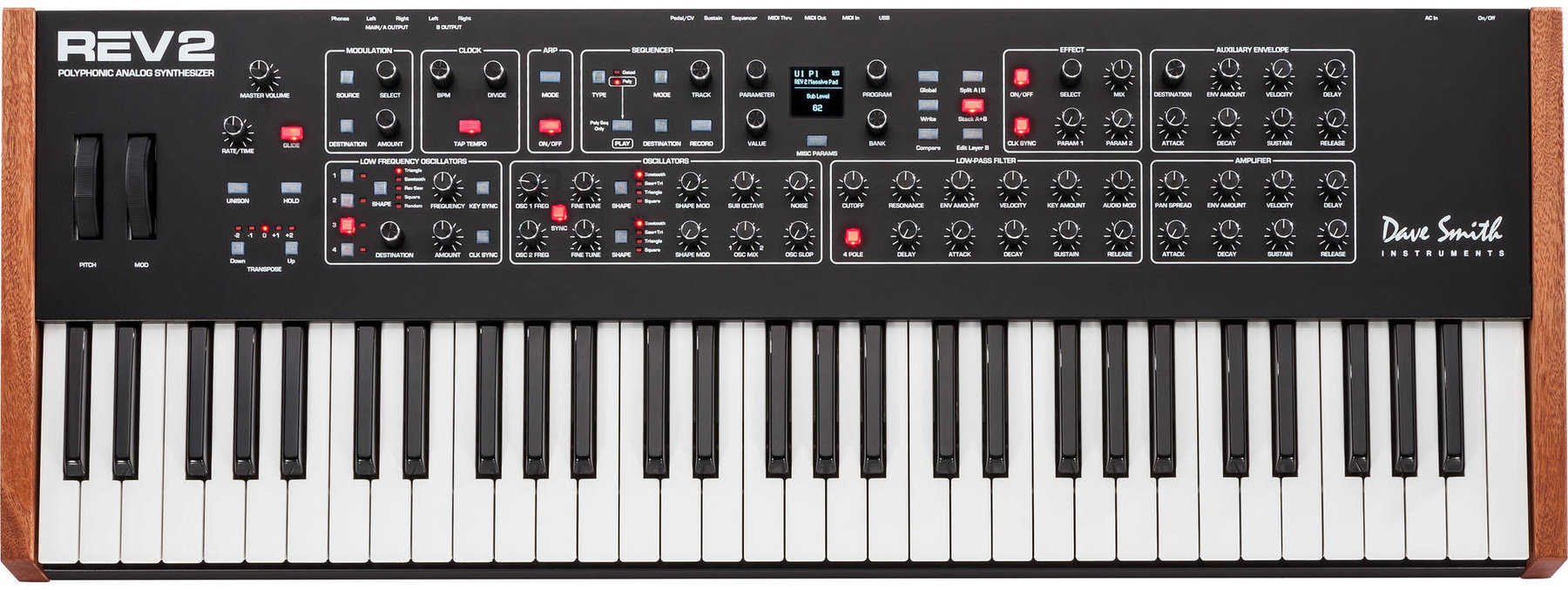 Synthétiseur Dave Smith Instruments Prophet Rev2 16 Voice