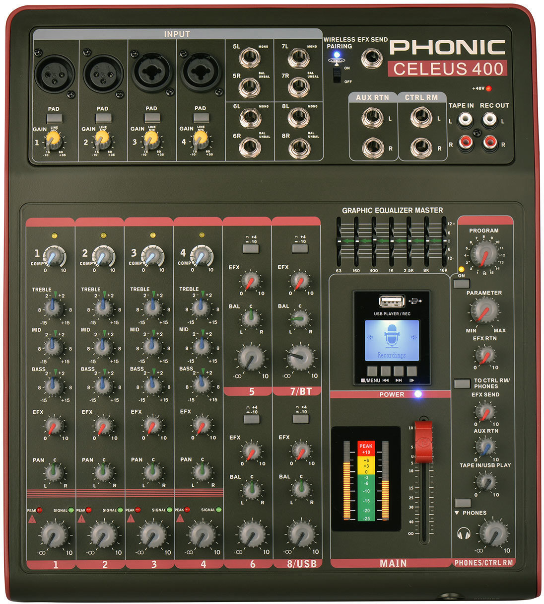 Analogni mix pult Phonic CELEUS-400