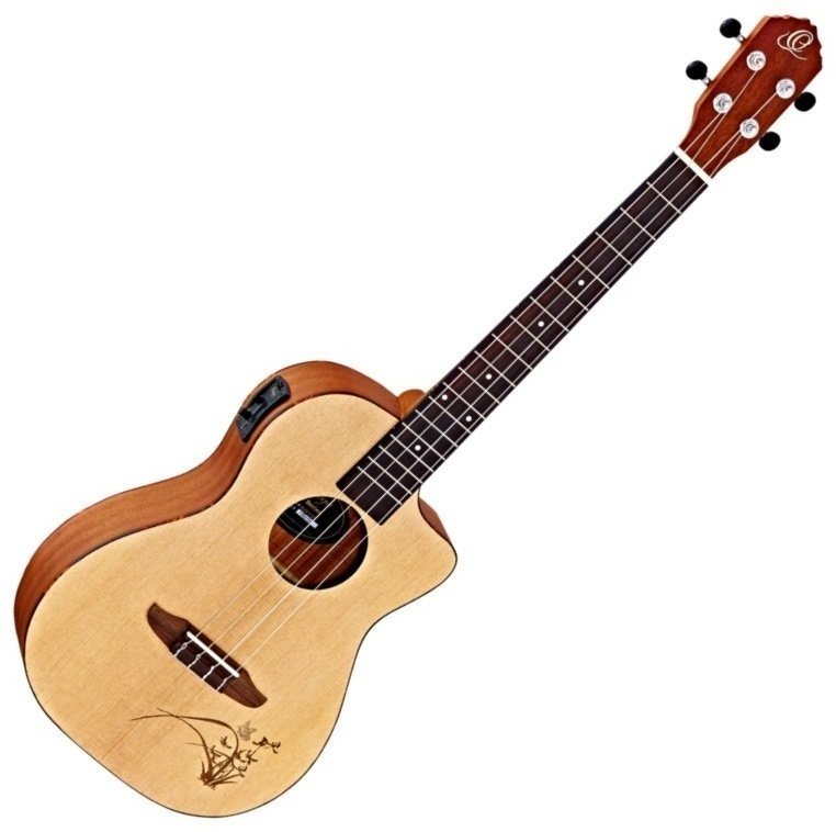 Barytonové ukulele Ortega RU5CE-BA Barytonové ukulele Natural