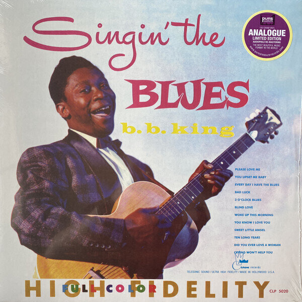 Δίσκος LP B.B. King - Singin' The Blues (LP) (180g)