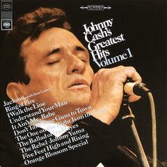 Schallplatte Johnny Cash - Greatest Hits Volume 1 (Translucent Gold Coloured) (Reissue) (LP)