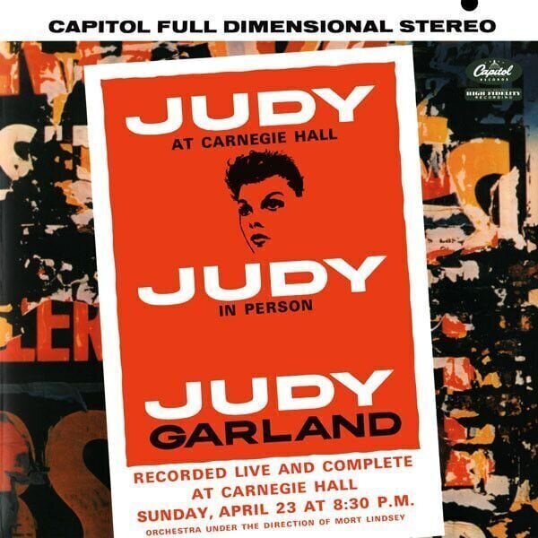 Vinyl Record Judy Garland - Judy At Carnegie Hall (2 LP) (180g)