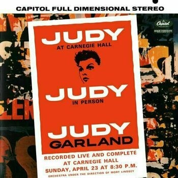 Vinyylilevy Judy Garland - Judy At Carnegie Hall (2 LP) (180g) - 1