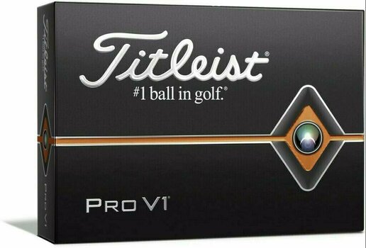 Golf žogice Titleist Pro V1 2019 Dz - 1