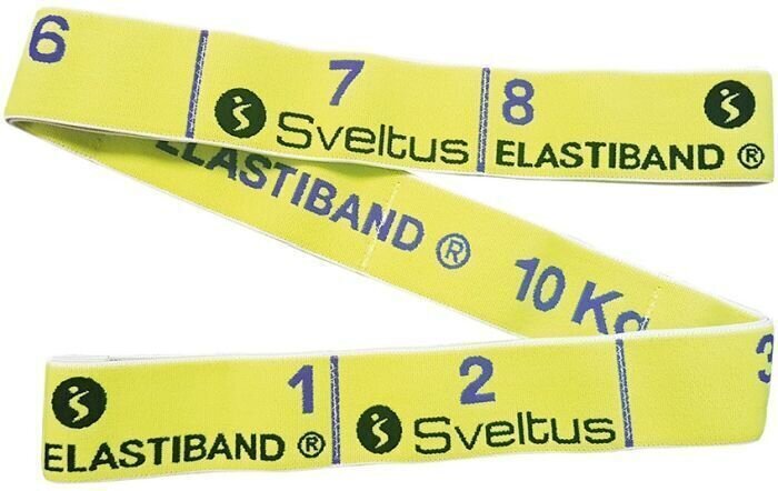 Resistance Band Sveltus Elastiband 10 kg Yellow Resistance Band