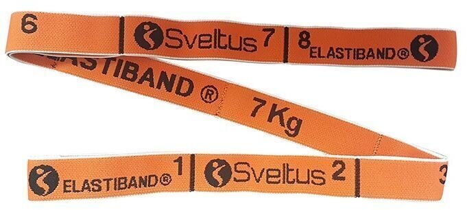 Motståndsband Sveltus Elastiband 7 kg Orange Motståndsband