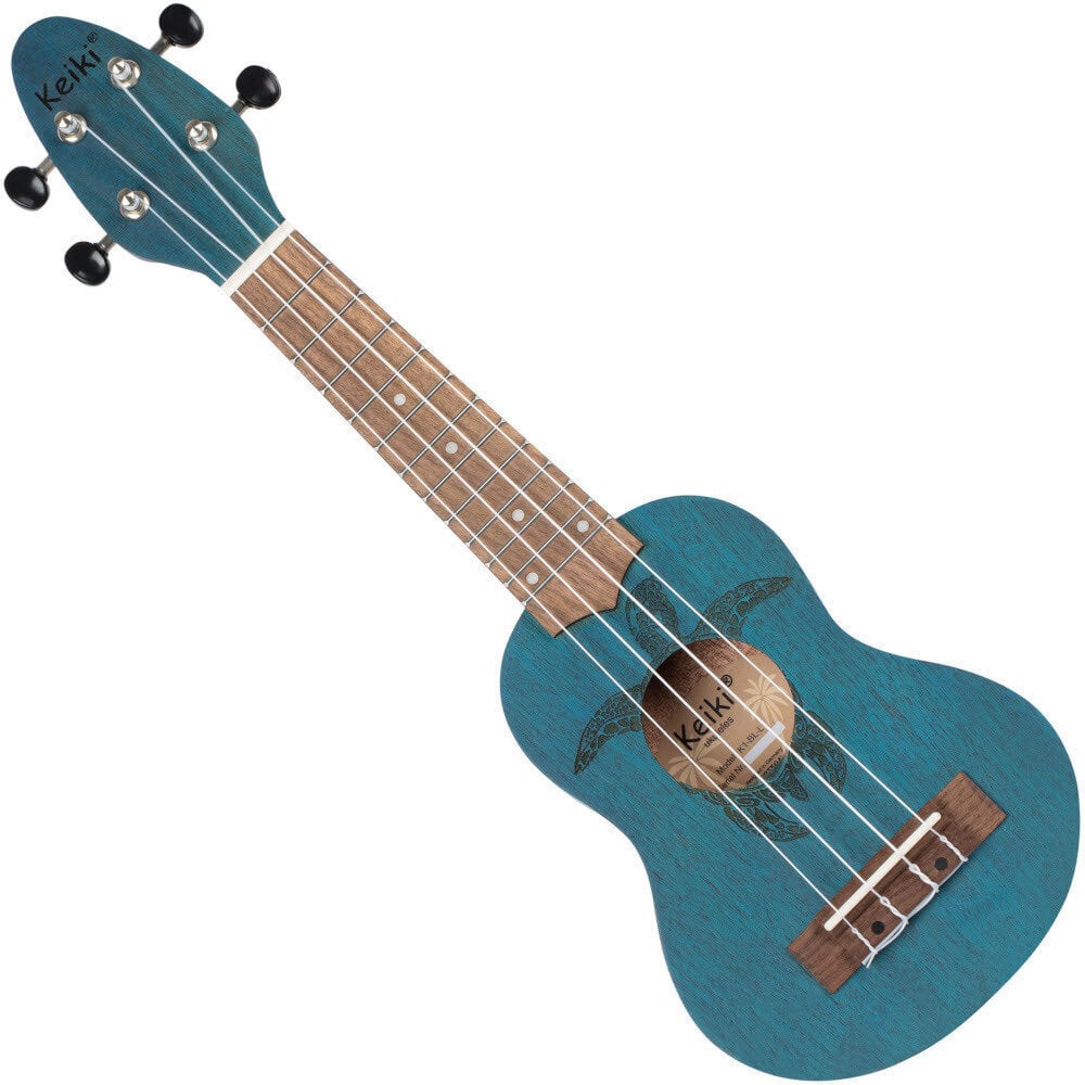 Szoprán ukulele Ortega K1-BL-L Szoprán ukulele Ocean Blue