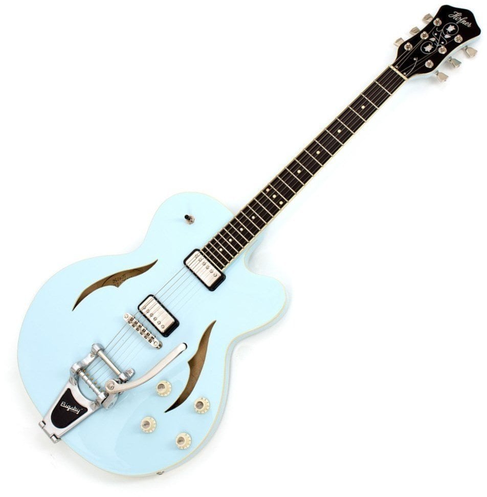 Guitare semi-acoustique Höfner HVSC-LBL-0