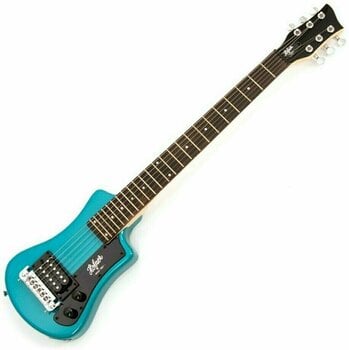 Guitare électrique Höfner HCT-SH-0 Bleu - 1