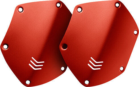 Skärm för hörlurar V-Moda M-200 Custom Shield Skärm för hörlurar Laser Red
