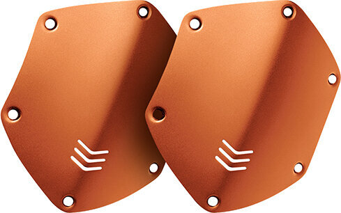 Casque boucliers V-Moda M-200 Custom Shield Casque boucliers Rust Orange