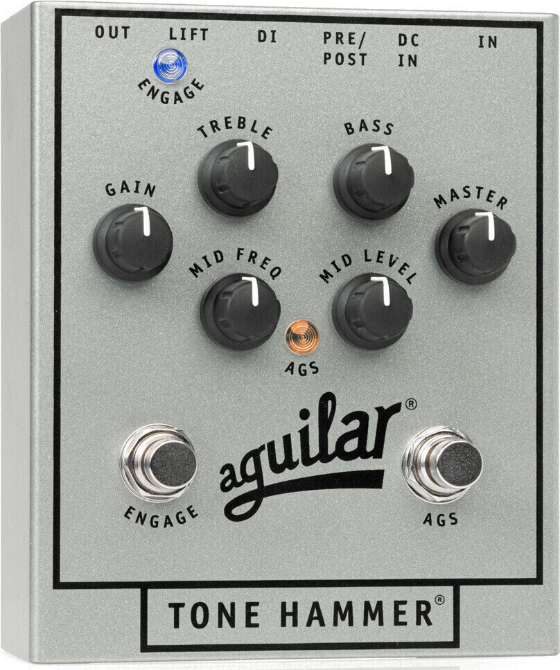Bassguitar Effects Pedal Aguilar Tone Hammer AE