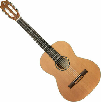 3/4 klassieke gitaar voor kinderen Ortega R122-7/8-L 7/8 Natural - 1