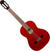 Klasická kytara Ortega R121LWR 4/4 Wine Red
