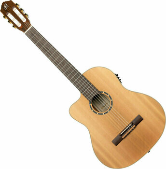Gitara klasyczna z przetwornikiem Ortega RCE131L 4/4 Natural - 1