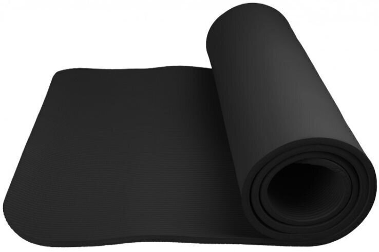 Tapis de yoga Power System Fitness Yoga Plus Noir Tapis de yoga